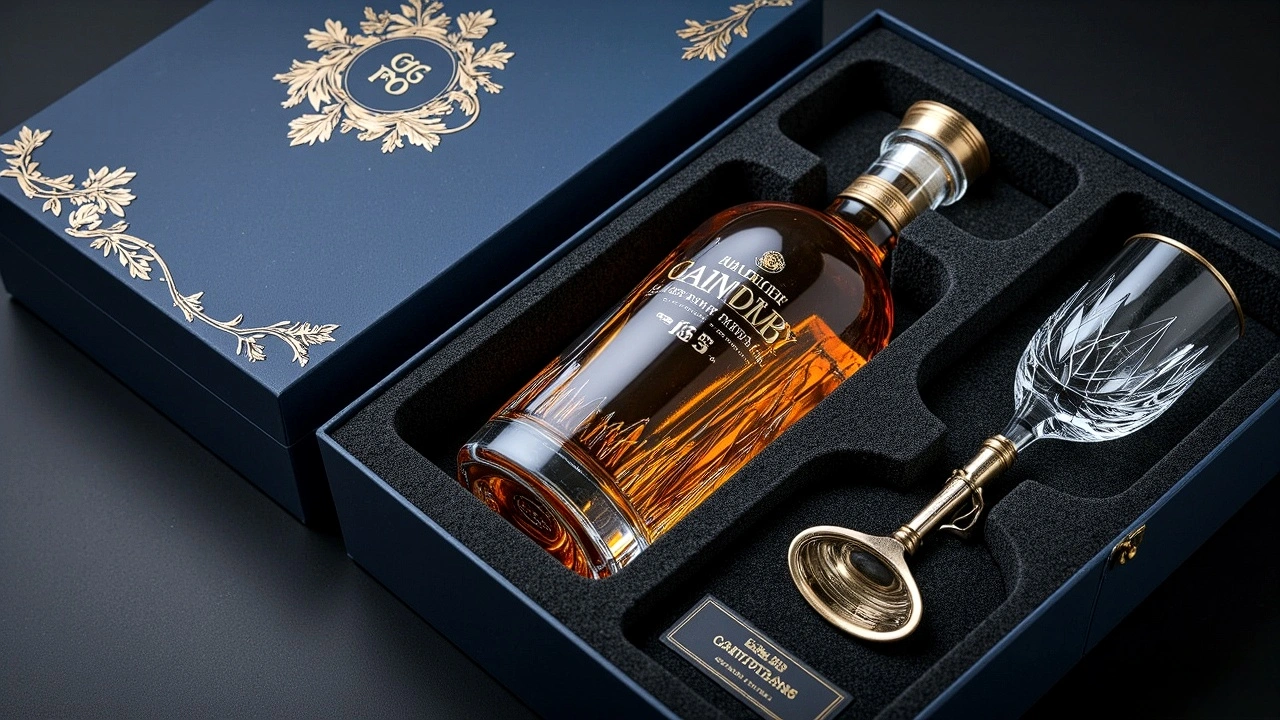 Royal Collection Whisky Geschenkbox – Blau-Gold Eleganz Serie