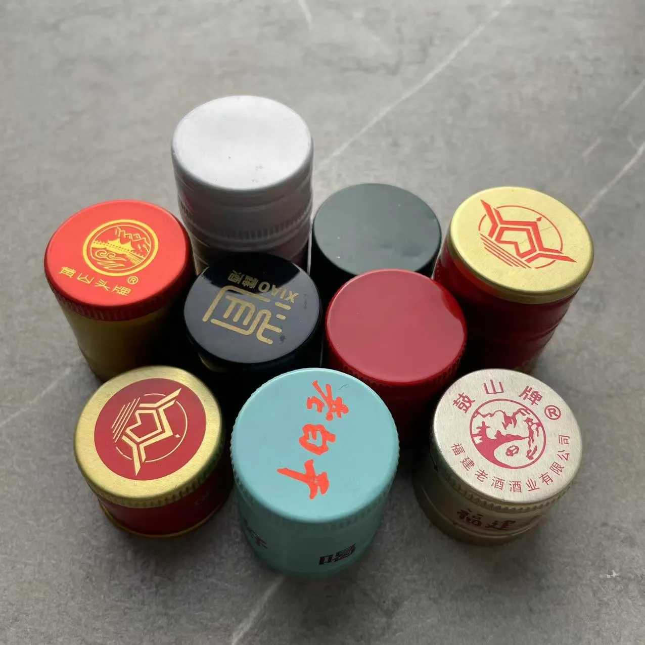 Aluminium-Ropp-Kappen