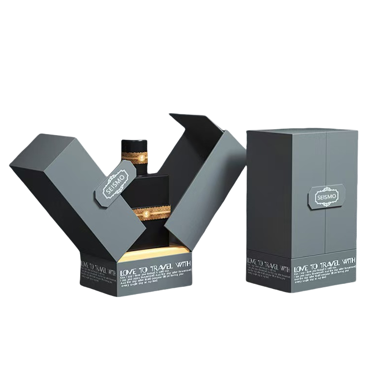 750ml Vodka-Glasflasche eisierte Glasflasche mit Logo