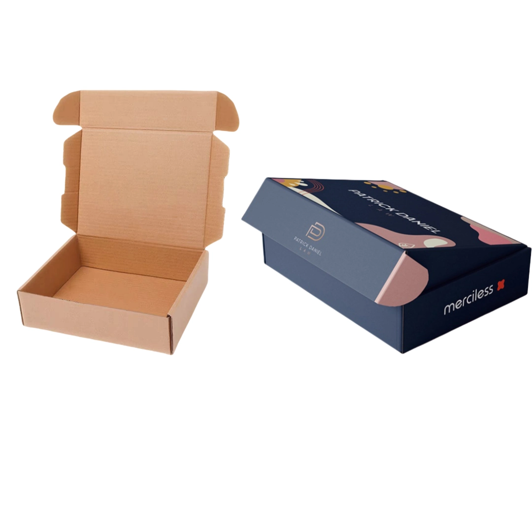 Originalfarbener und farbener Tuck-Top-Mailer-Karton